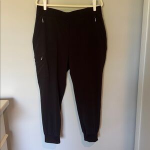 Zenergy by Chico’s Chocolate Brown Joggers Pants Sz 2 10/12 New